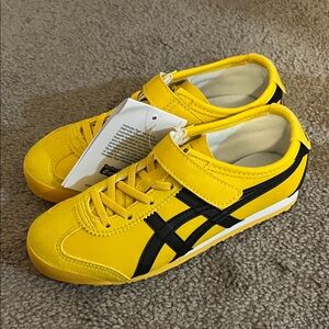 Onitsuka Tiger by Asics Kids Sneakers in Yellow and Black